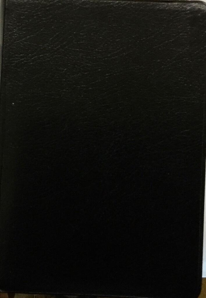 Presentbibel - svart