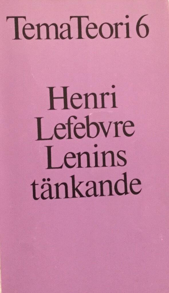 Lenins t&auml;nkande