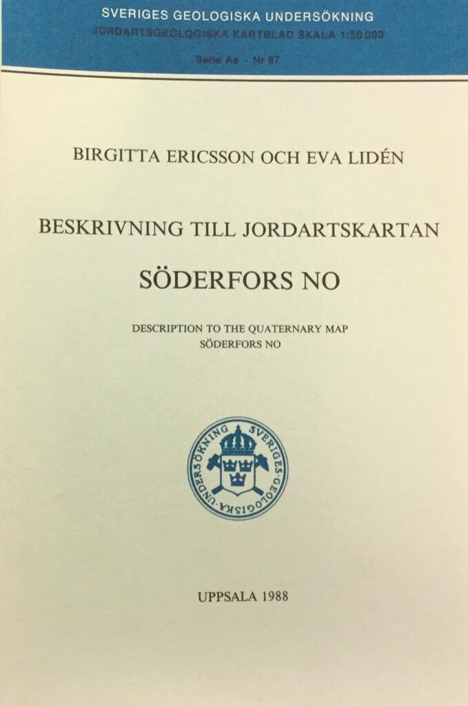 Jordartskartan [Kartografiskt material]