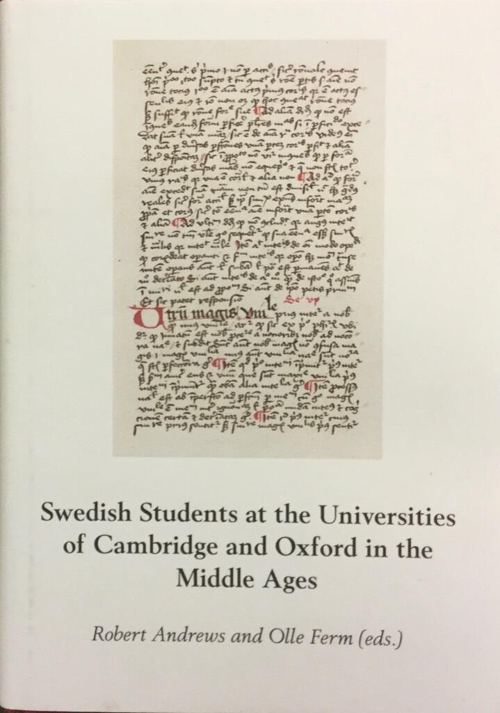 Swedish students at the universities of Cambridge and Oxford in the Middle Ages
