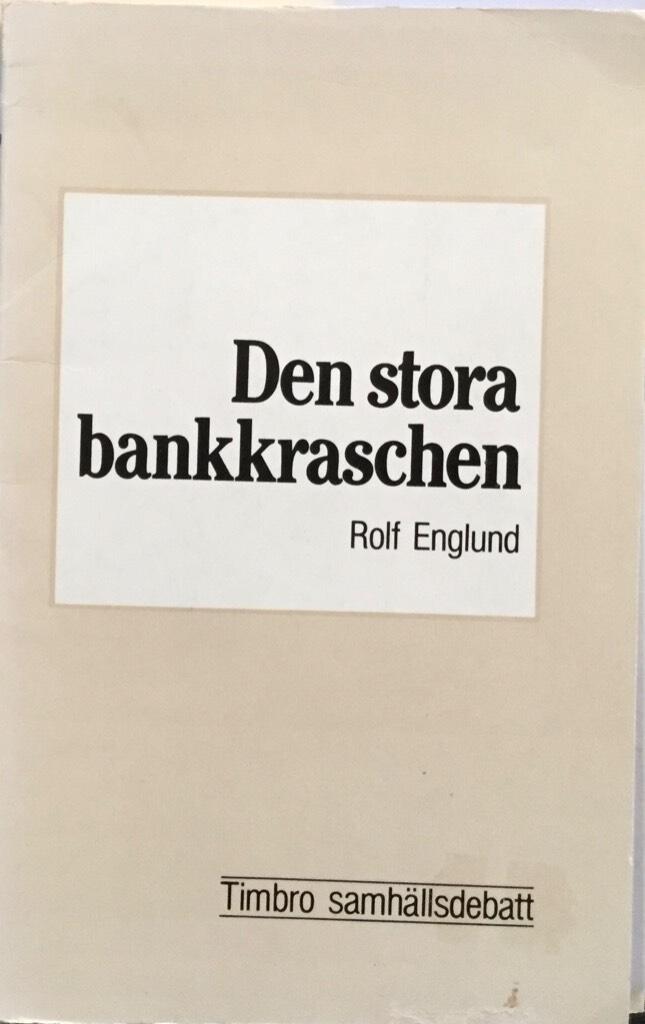 Den stora bankkraschen