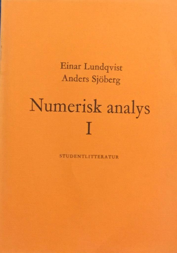Numerisk analys