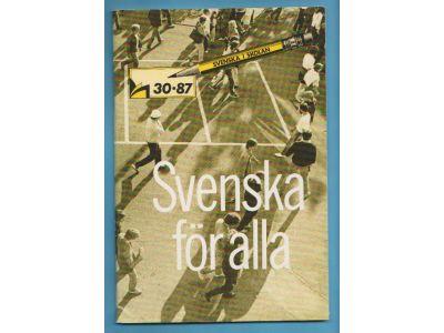 Svenska f&ouml;r alla