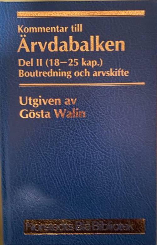 Kommentar till &Auml;rvdabalken