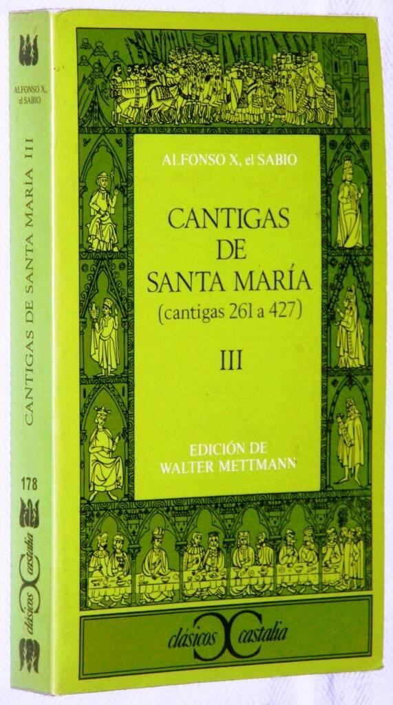 Cantigas de Santa Mar&iacute;a