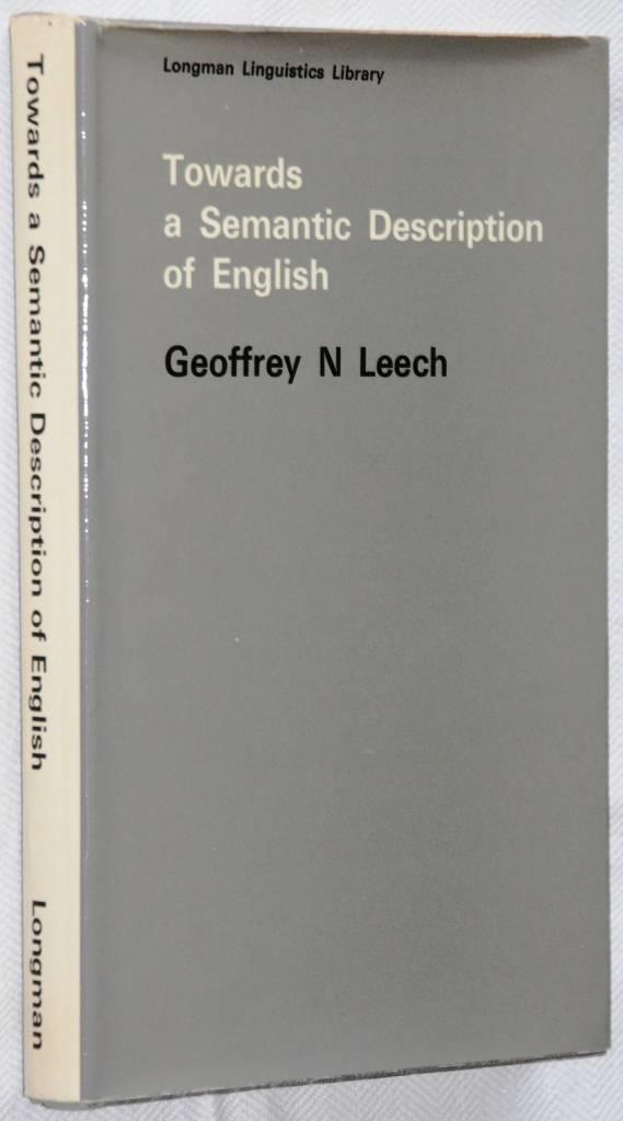 Towards a semantic description of English