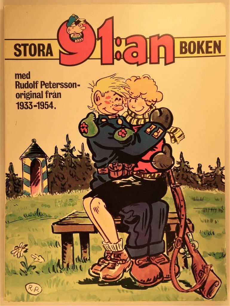 Stora 91:an boken - med Rudolf-Petersson-original fr&aring;n 1933-1954