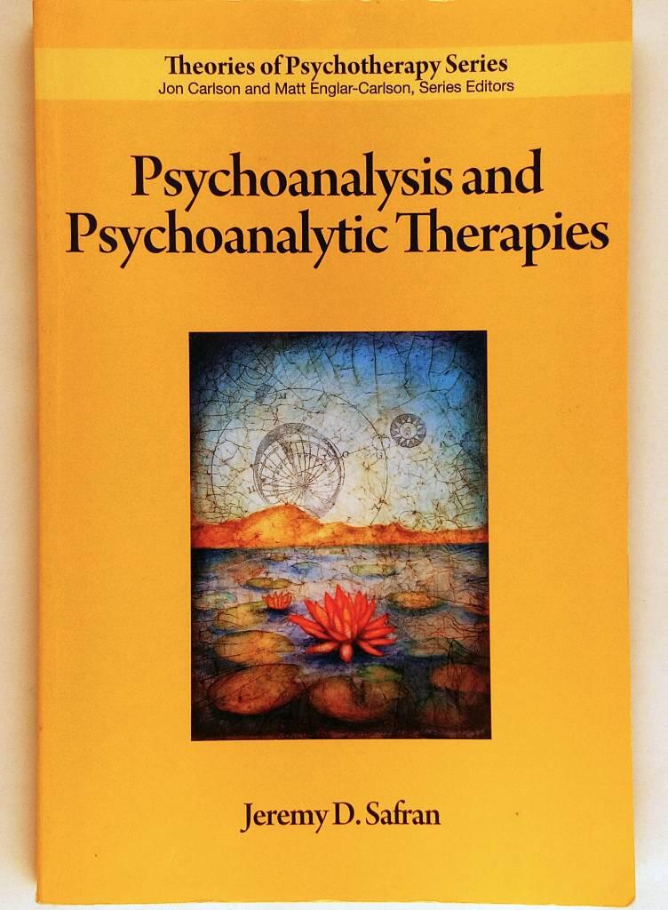 Psychoanalysis and psychoanalytic therapies