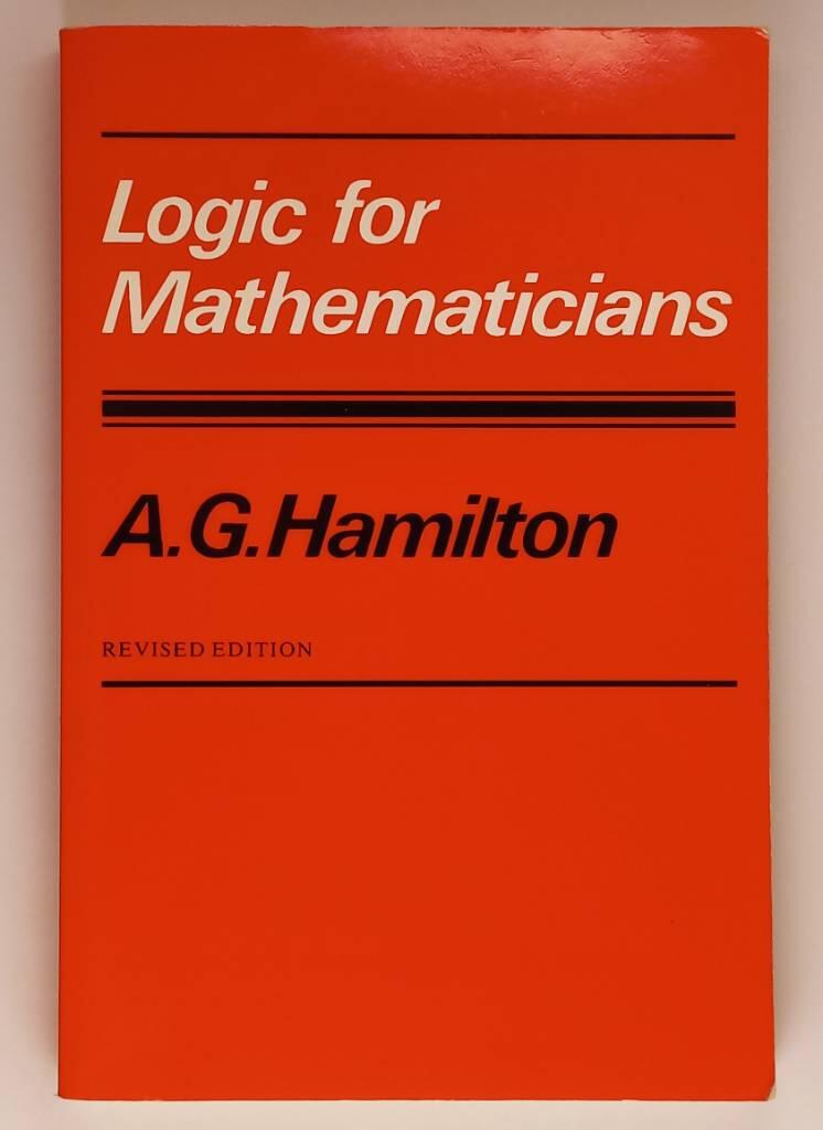Logic for mathematicians