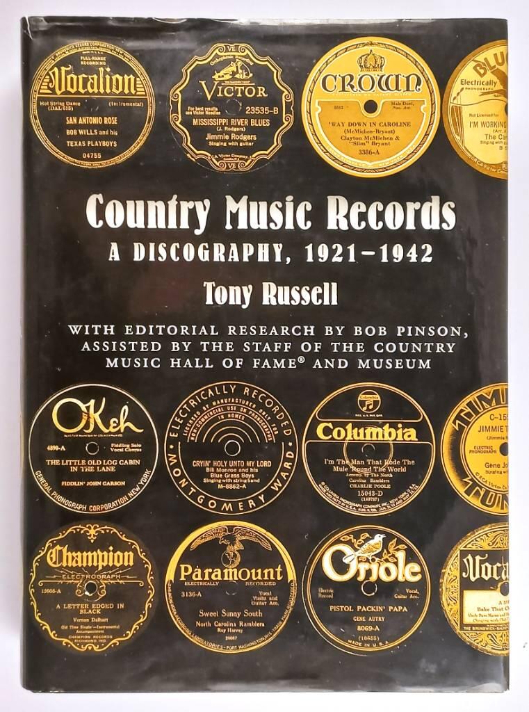 Country music records : a discography, 1921-1942