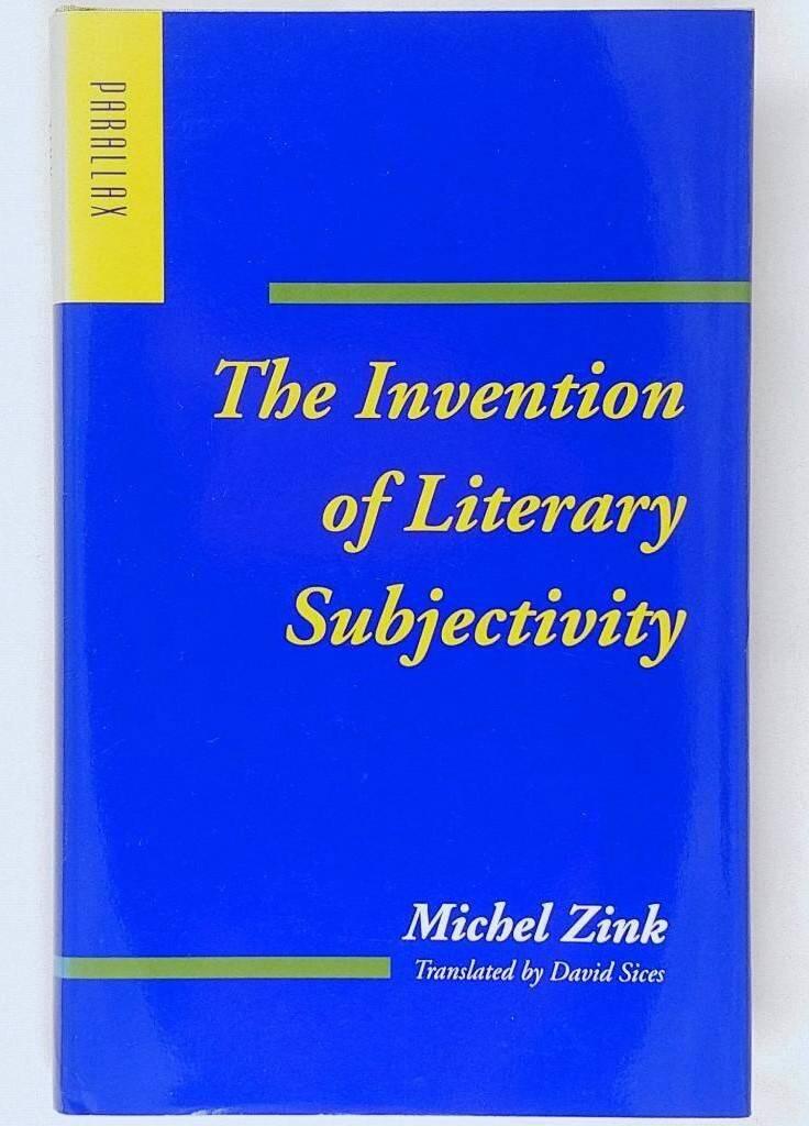 The invention of literary subjectivity