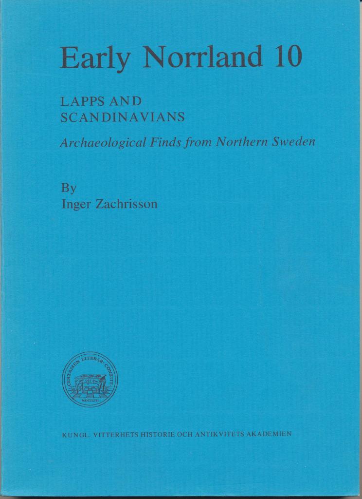 Lapps and Scandinavians - archaeological finds from northern Sweden
