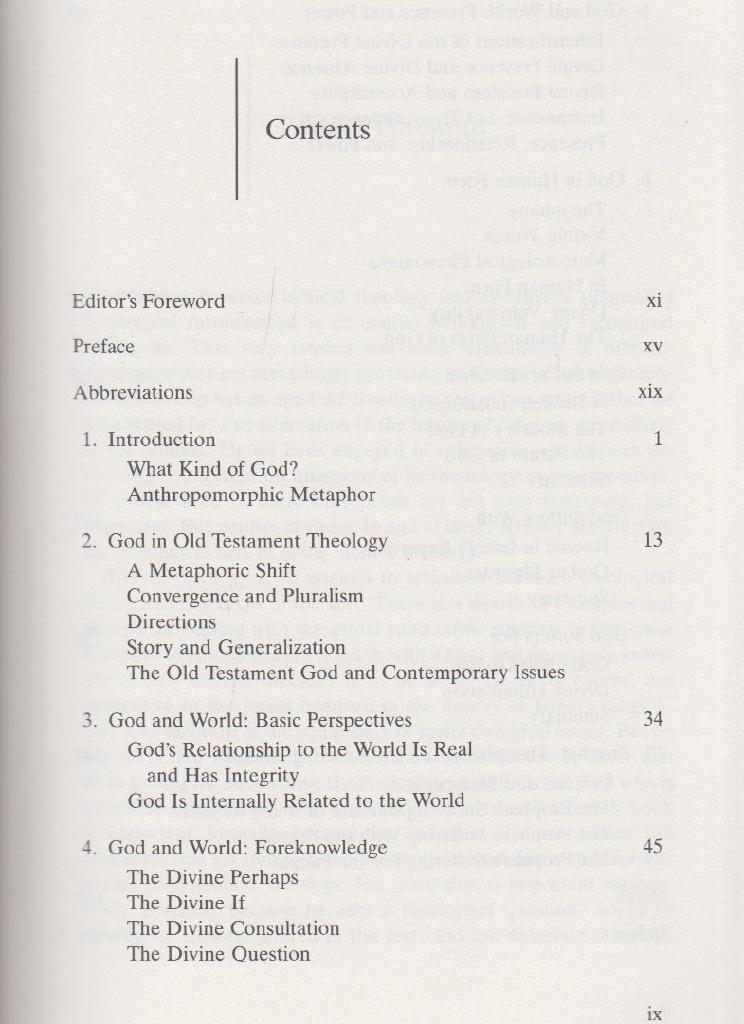 The suffering of God : an Old Testament perspective