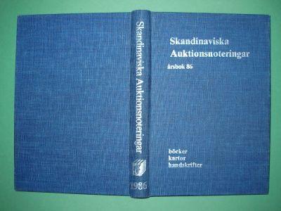 Skandinaviska auktionsnoteringar : &aring;rsbok