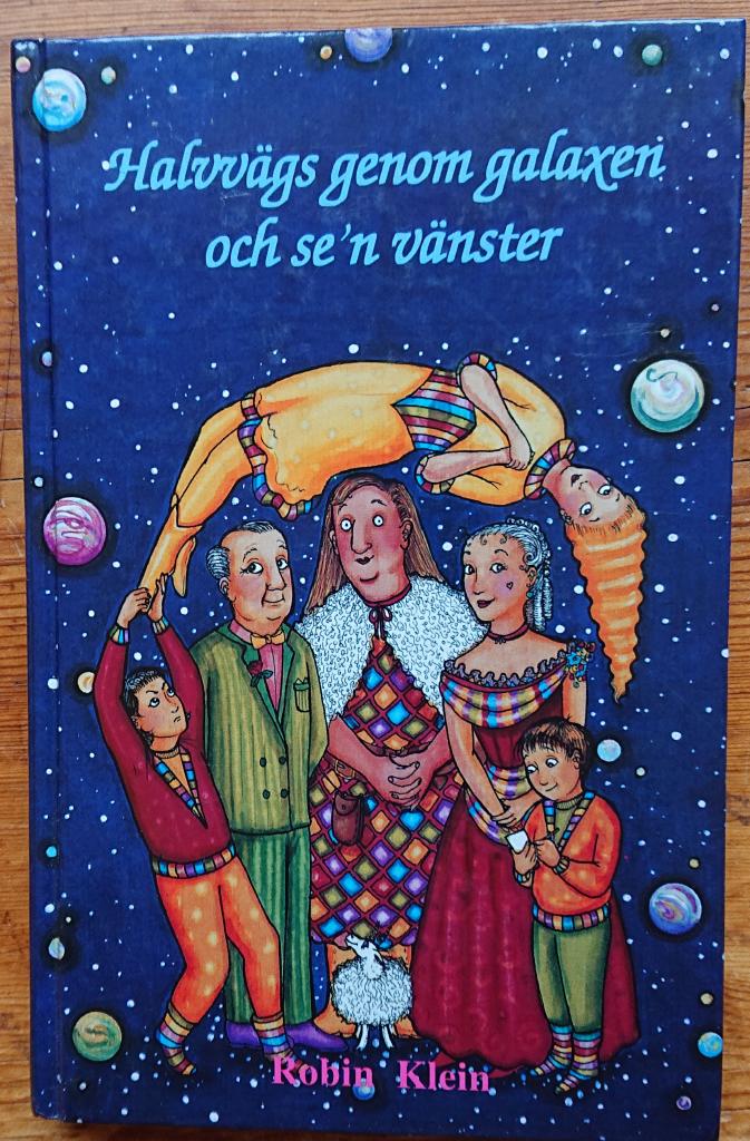 Halvv&auml;gs genom galaxen och se&acute;n v&auml;nster