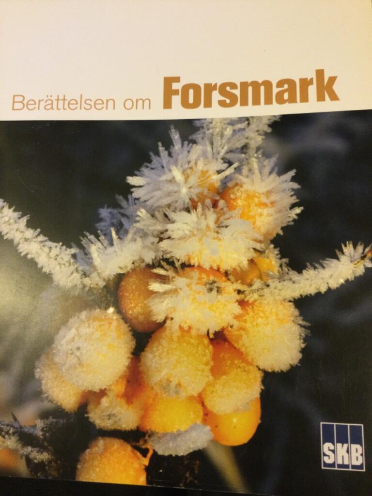 Omslag: Berättelsen om Forsmark
