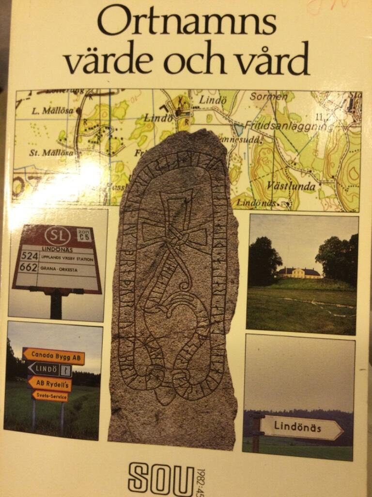 Ortnamns v&auml;rde och v&aring;rd