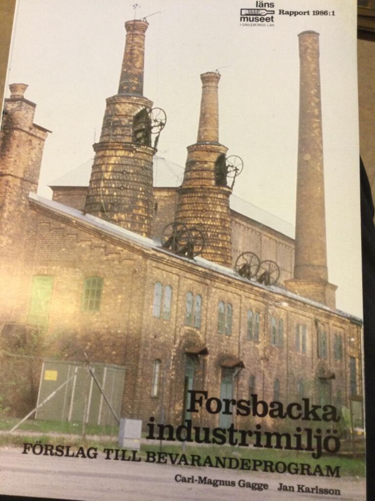 Forsbacka industrimilj&ouml; - f&ouml;rslag till bevaringsprogram