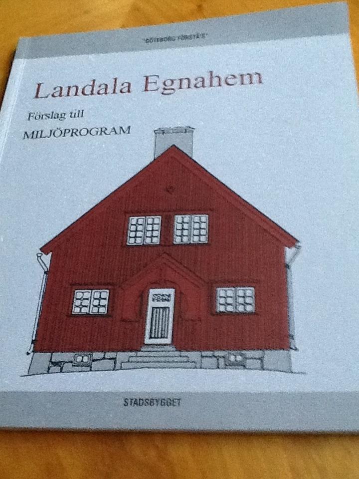 Landala egnahem - f&ouml;rslag till milj&ouml;program