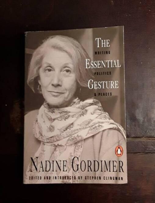 The essential gesture - writing, politics, and places