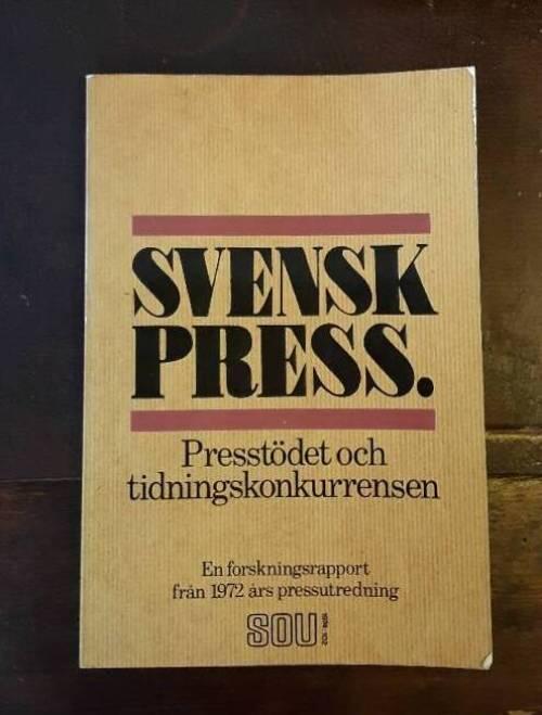 Svensk press. [Elektronisk resurs]