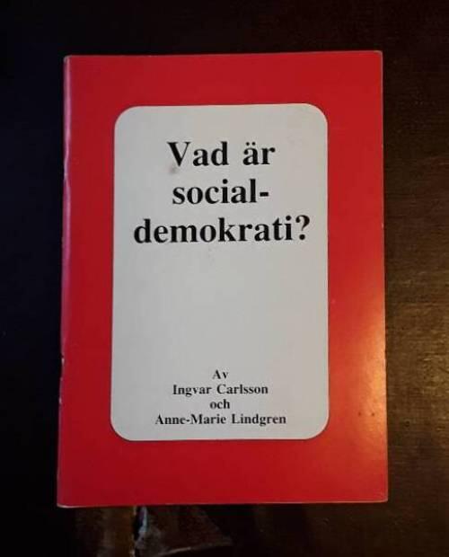 Vad &auml;r socialdemokrati?