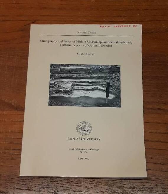 Stratigraphy and facies of Middle Silurian epicontinental carbonate platform deposits of Gotland, Sweden