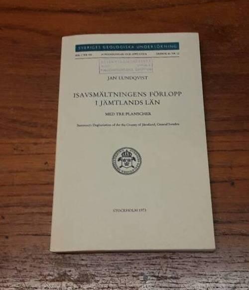 Isavsm&auml;ltningens f&ouml;rlopp i J&auml;mtlands l&auml;n