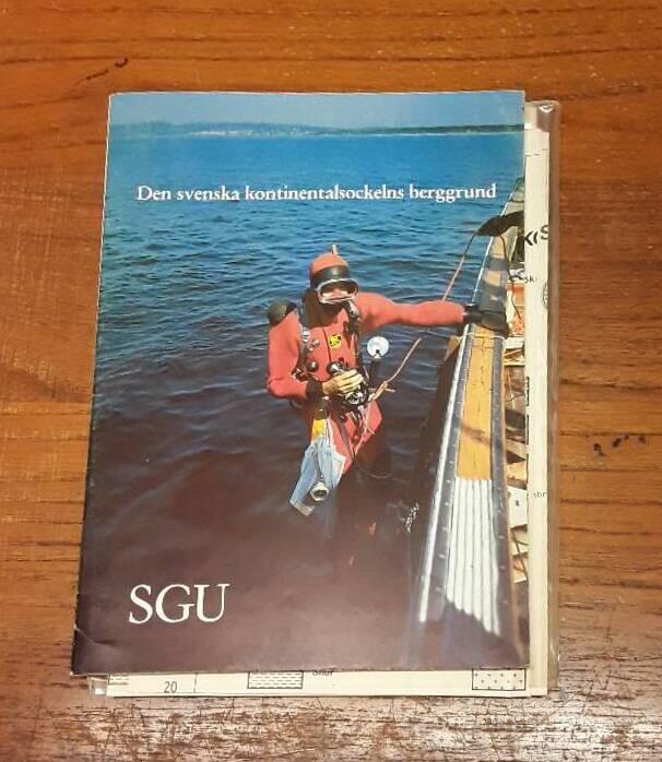 Berggrunden p&aring; kontinentalsockeln [Kartografiskt material]