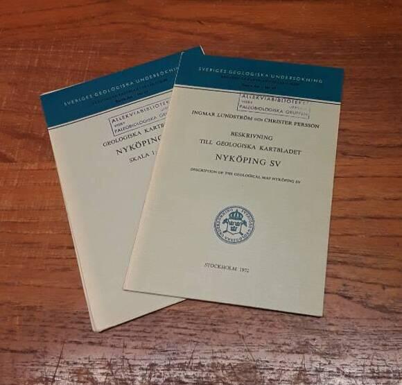 Geologiska kartbladet Nyk&ouml;ping SV