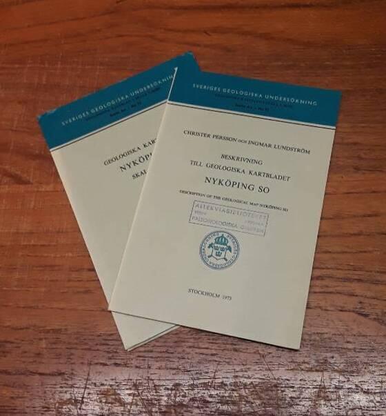 Geologiska kartbladet Nyk&ouml;ping SO