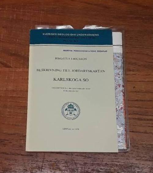 Jordartskartan 10E Karlskoga SO