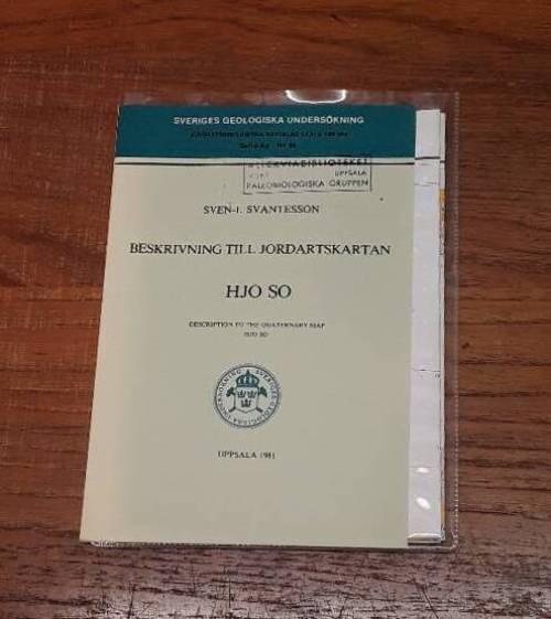 Jordartskartan 8E Hjo SO