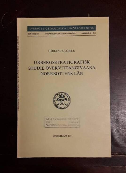 Urbergsstratigrafisk studie &ouml;ver Vittangivaara, Norrbottens l&auml;n