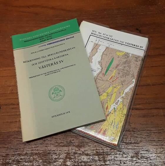 [Berggrundskartan och geofysiska kartorna V&auml;ster&aring;s SV]