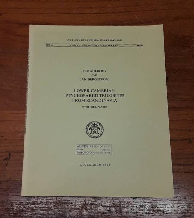 Lower Cambrian ptychopariid trilobites from Scandinavia