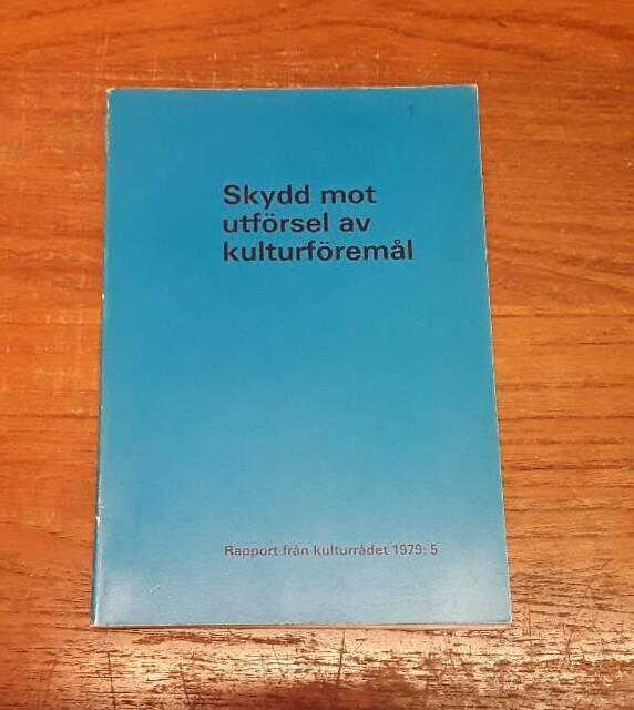Skydd mot utförsel av kulturföremål