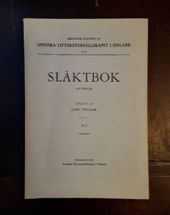 Sl&auml;ktbok. Ny f&ouml;ljd. 2