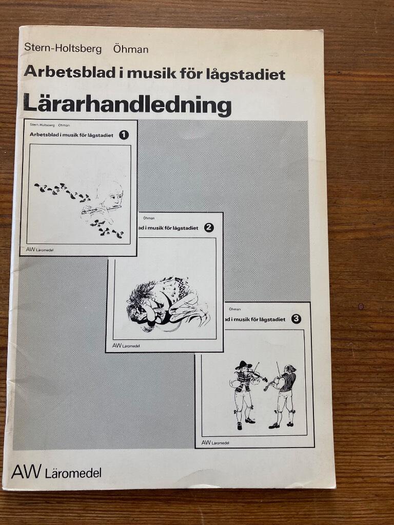 Arbetsblad i musik f&ouml;r l&aring;gstadiet