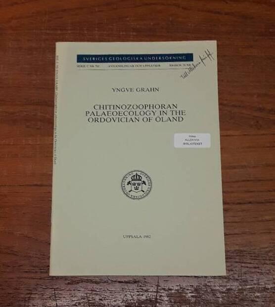 Chitinozoophoran palaeoecology in the Ordovician of &Ouml;land