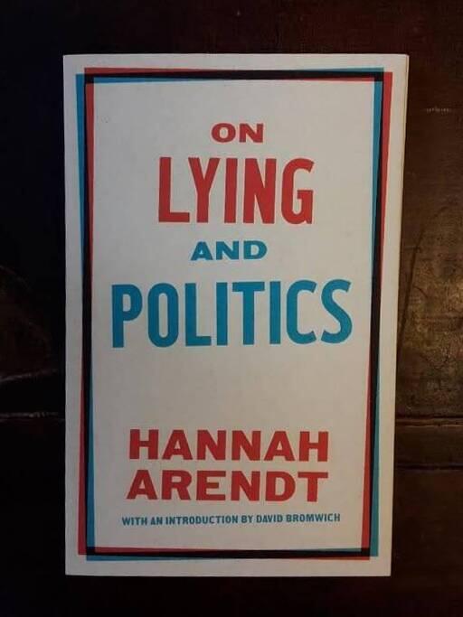 On lying and politics