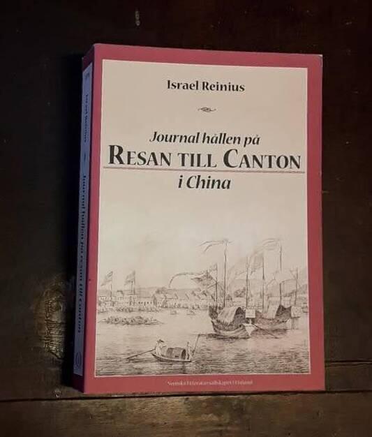 Journal h&aring;llen p&aring; resan till Canton i China
