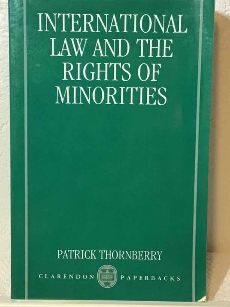 International Law and the Rights of Minorities