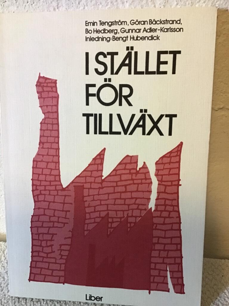 I st&auml;llet f&ouml;r tillv&auml;xt