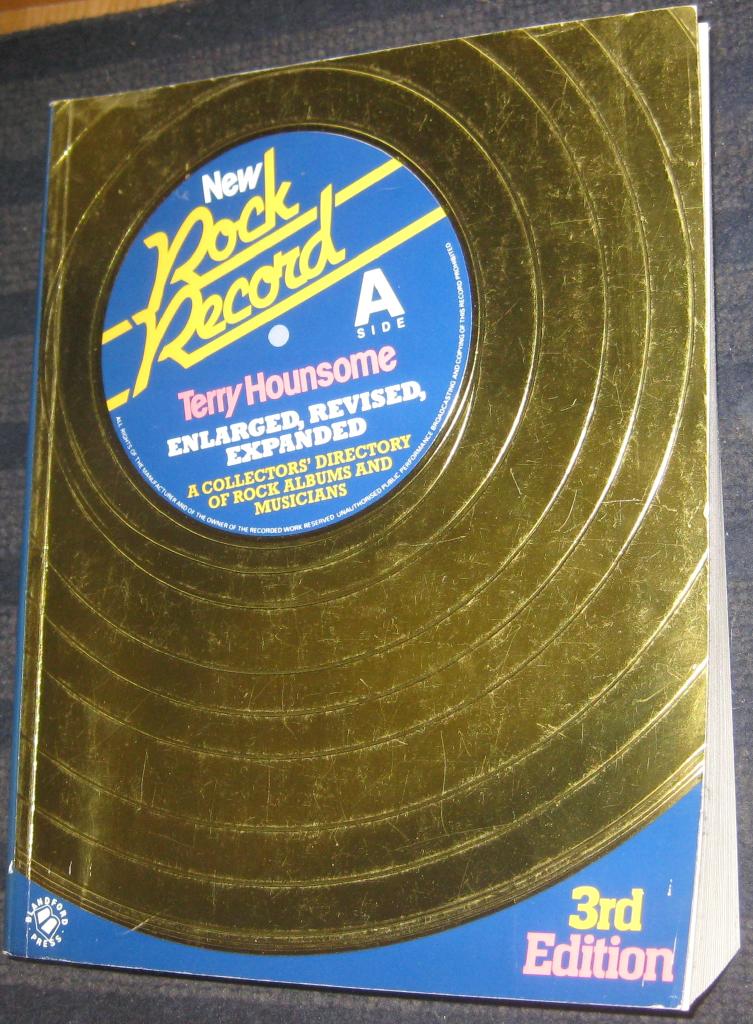 New rock record : a collector's directory of rock albums and musicians