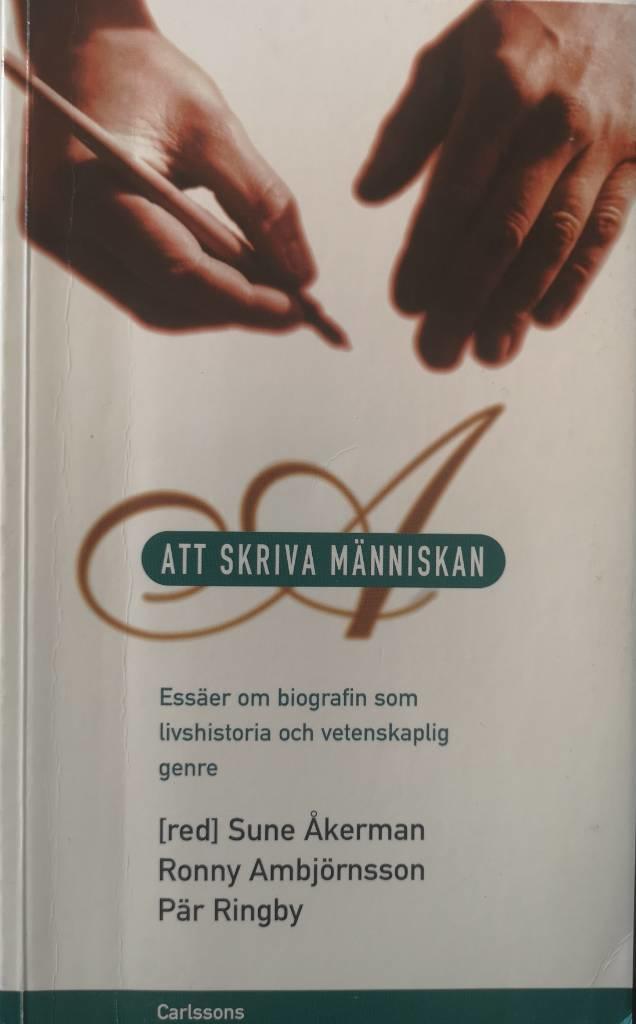 Att skriva m&auml;nniskan