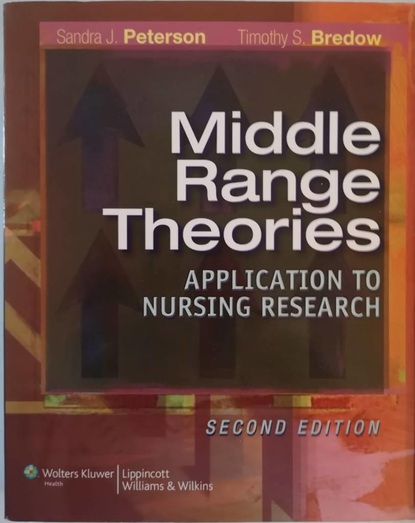Middle range theories : application to nursing research