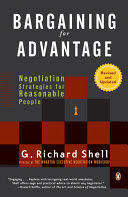 Bargaining for advantage : negotiation strategies for reasonable people