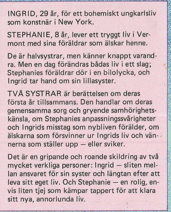 Tv&aring; systrar