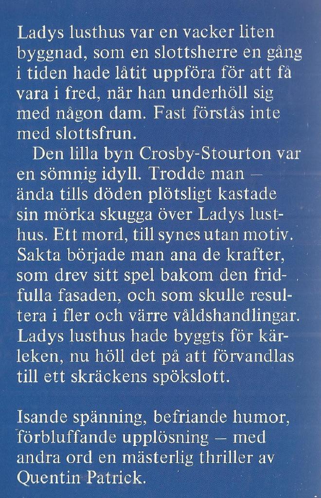 Ladys lusthus